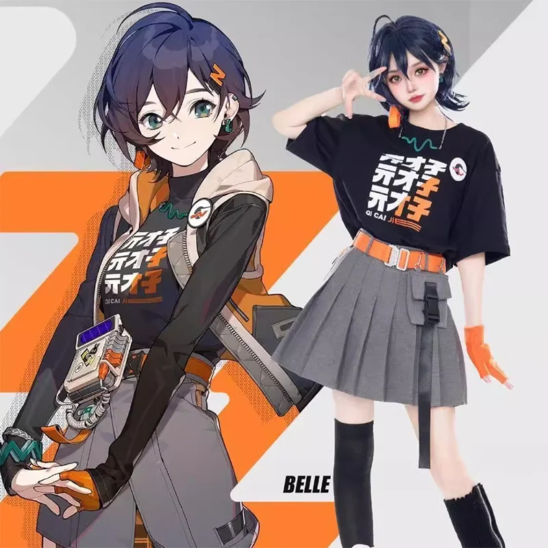 Game Zenless Zone Zero MiHoYo Anime Cosplay Print Tops Graphic T-Shirt Cotton Casual Fashion Streetwear for Men and Women
Game Zenless Zone Zero MiHoYo Anime Cosplay Print Tops Graphic T-Shirt Cotton Casual Fashion Streetwear for Men and Women