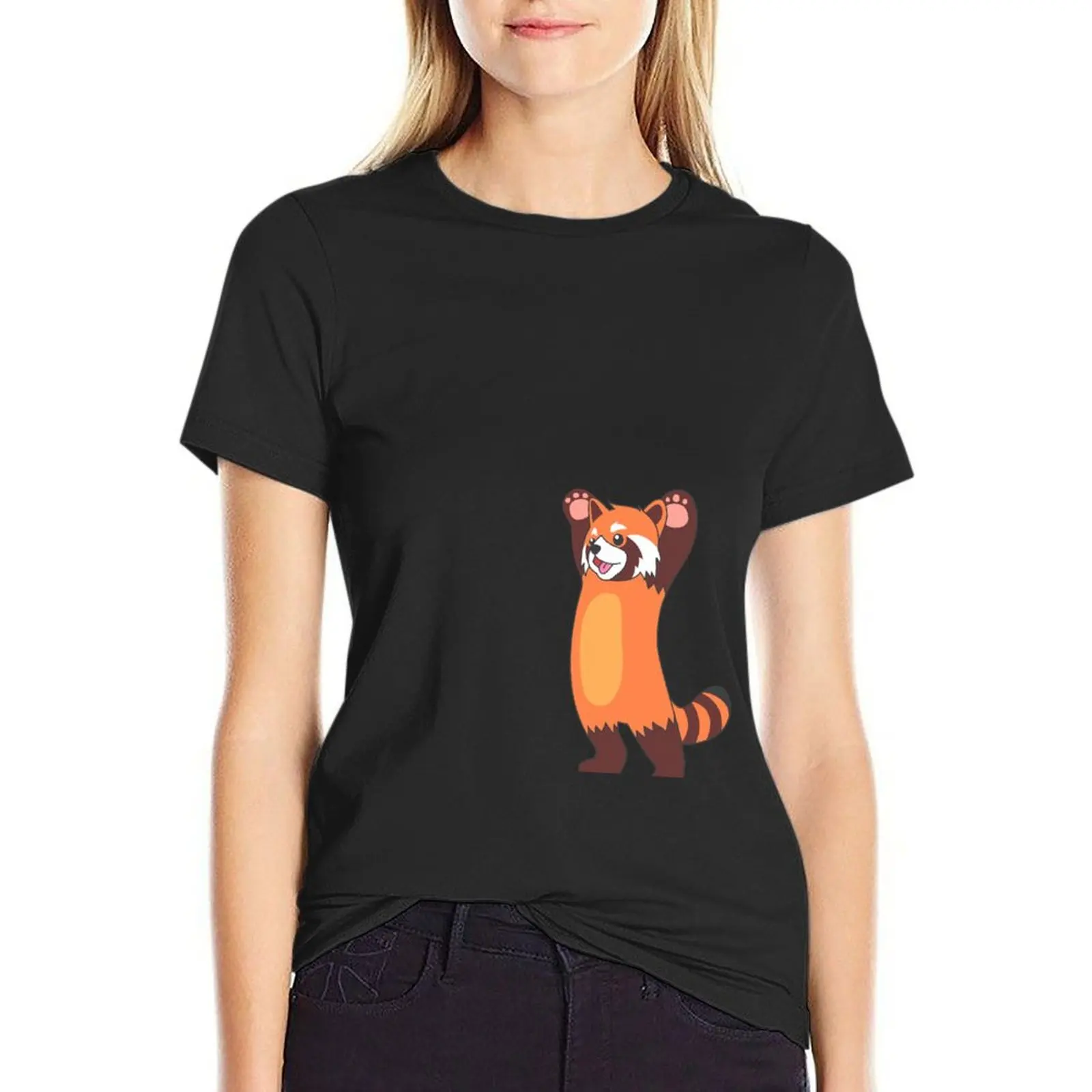 Red Panda T-Shirt Female clothing aesthetic clothes Short sleeve tee t shirts for Women
Red Panda T-Shirt Female clothing aesthetic clothes Short sleeve tee t shirts for Women