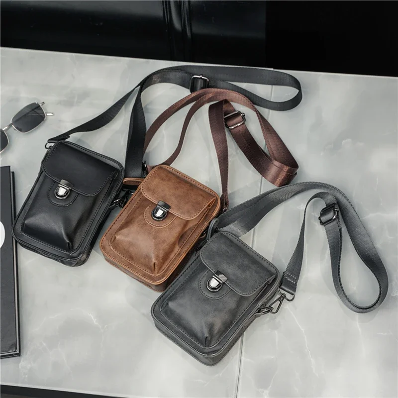 Fashion Mini Shoulder Bags Men Phone Bag Shoulder Bag Men Messenger Bag Small Cross Body Shoulder Bag Man Handbags Waist Bag
Fashion Mini Shoulder Bags Men Phone Bag Shoulder Bag Men Messenger Bag Small Cross Body Shoulder Bag Man Handbags Waist Bag