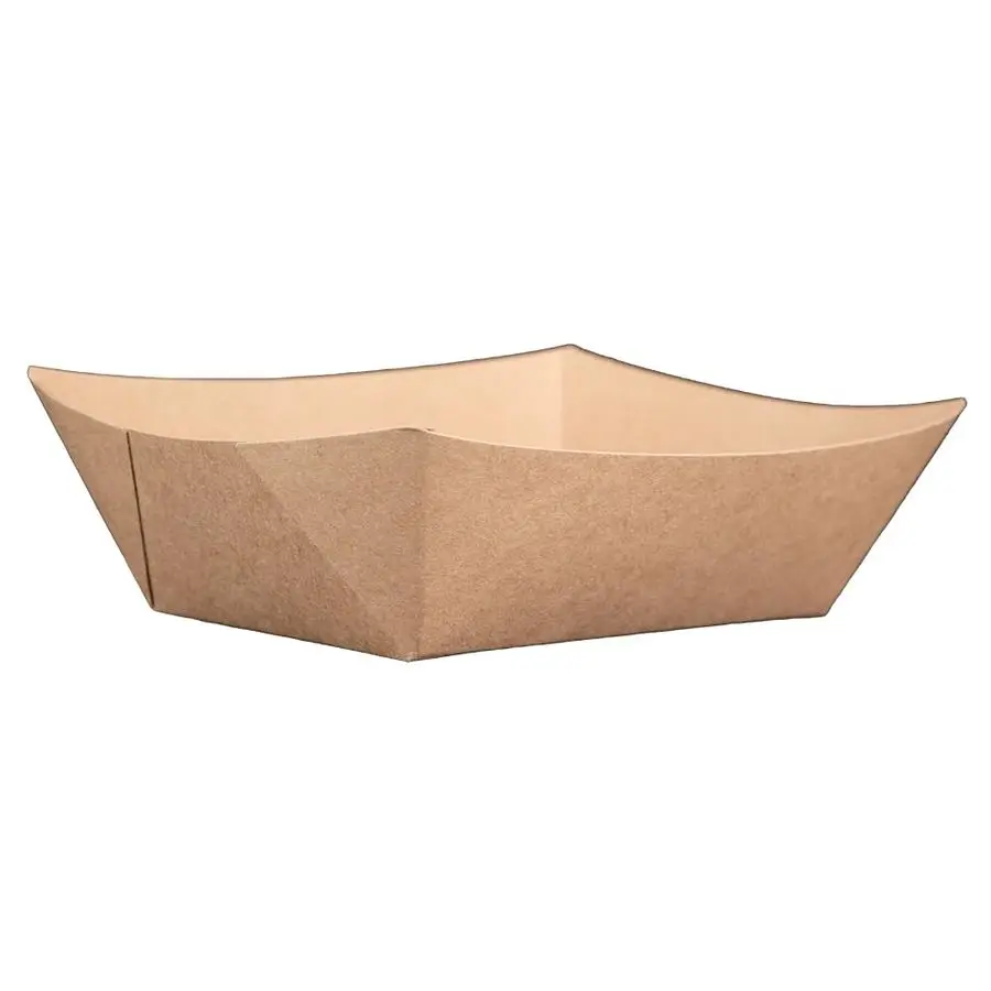 0525 300 ECO Kraft Paperboard Food Tray, 3 lb Capacity Case of 500, Natural
0525 300 ECO Kraft Paperboard Food Tray, 3 lb Capacity Case of 500, Natural