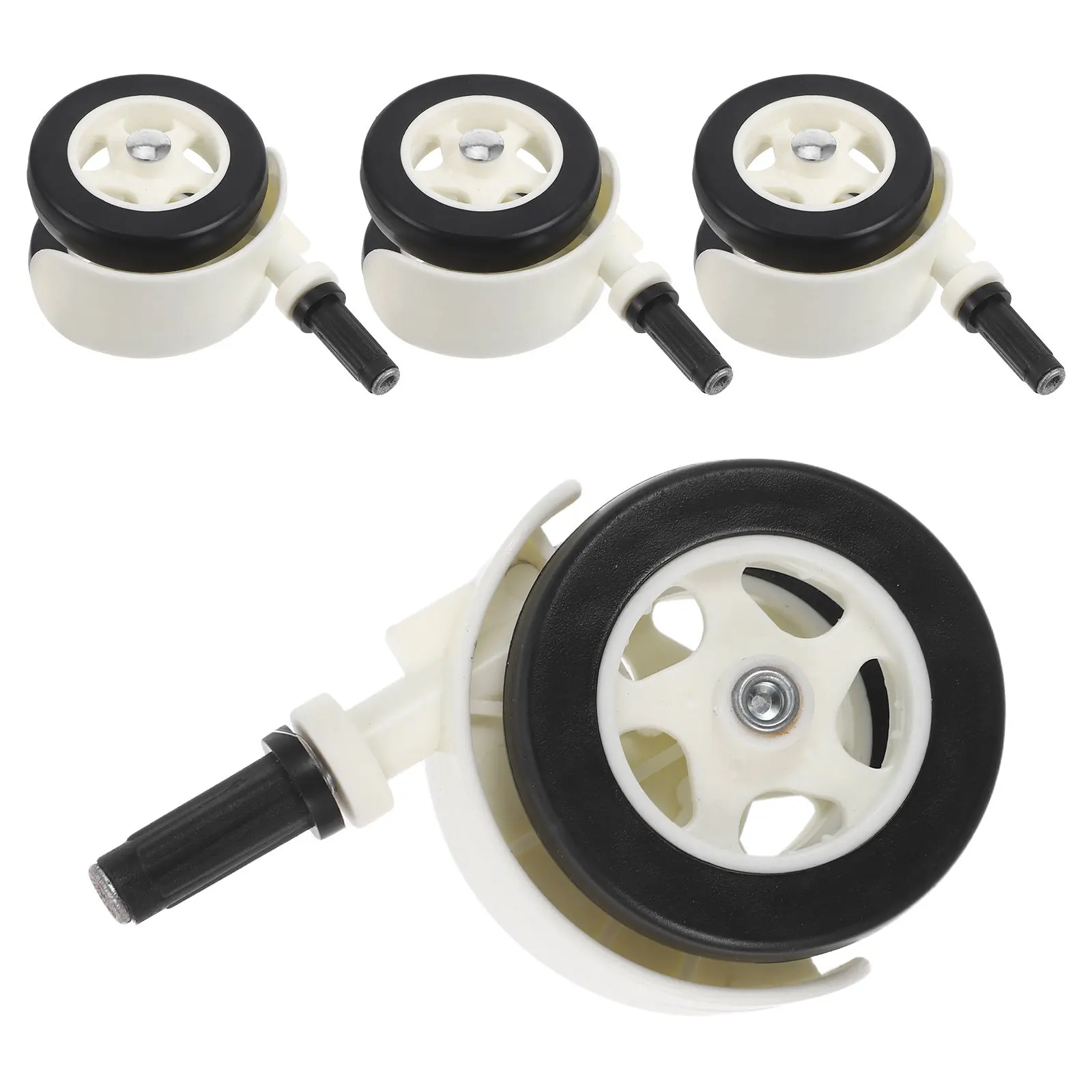 4Pcs Baby Stroller Wheel Silent Universal Swivel Replacement Tires Smooth Wear-Resistant Plastic Wheel Accessories for Infant
4Pcs Baby Stroller Wheel Silent Universal Swivel Replacement Tires Smooth Wear-Resistant Plastic Wheel Accessories for Infant