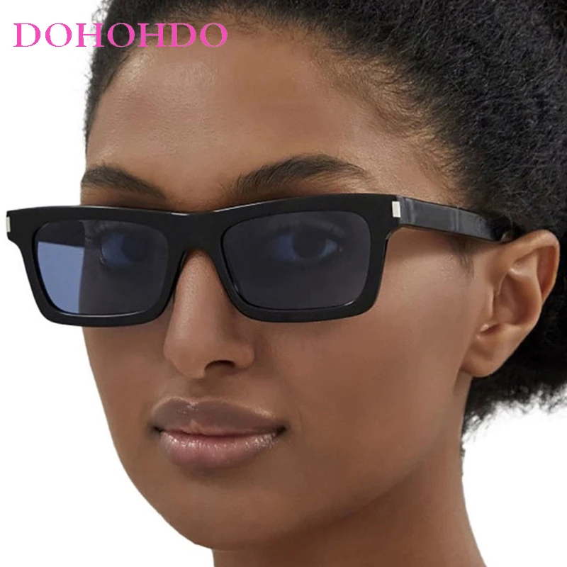 Vintage Design Square Frame Rivets Decorate Women Sunglasses Classic Brand Men Sunglass Outdoor Drive Travel Shade Eyewear UV400
Vintage Design Square Frame Rivets Decorate Women Sunglasses Classic Brand Men Sunglass Outdoor Drive Travel Shade Eyewear UV400