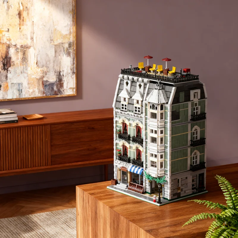 4469pcs MOC Green Grocer 2x Modular Streetscape Model Building Blocks Construction Christmas Gifts Toy Creative DIY Idea Brick
4469pcs MOC Green Grocer 2x Modular Streetscape Model Building Blocks Construction Christmas Gifts Toy Creative DIY Idea Brick