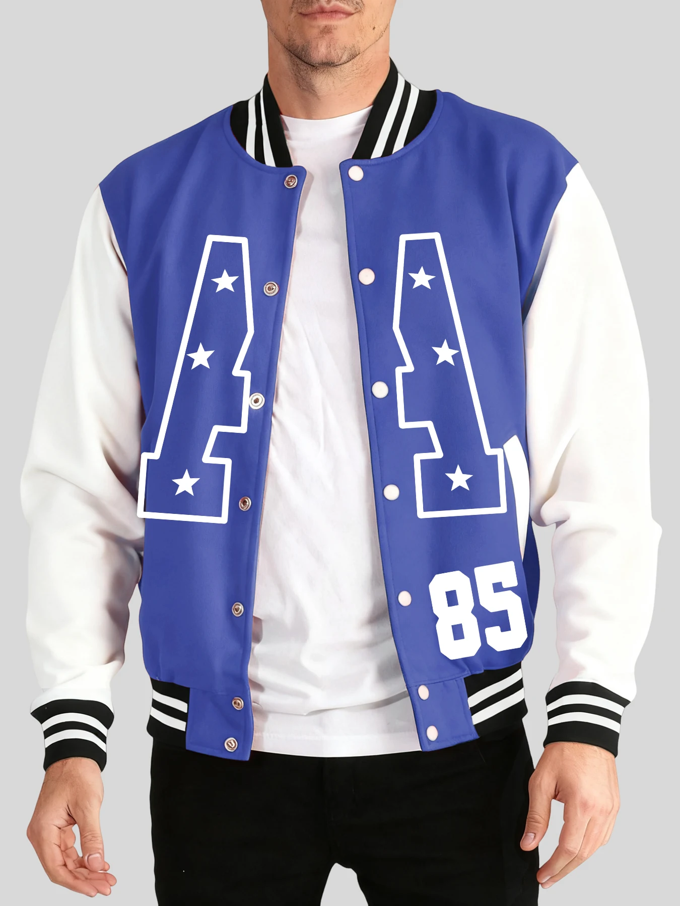 Art Star Letter A Creative Prints Male Jackets Autumn Winter Comfy Baseball Jersey Sports Hip Hop Tracksuit Soft Button Clothes
Art Star Letter A Creative Prints Male Jackets Autumn Winter Comfy Baseball Jersey Sports Hip Hop Tracksuit Soft Button Clothes