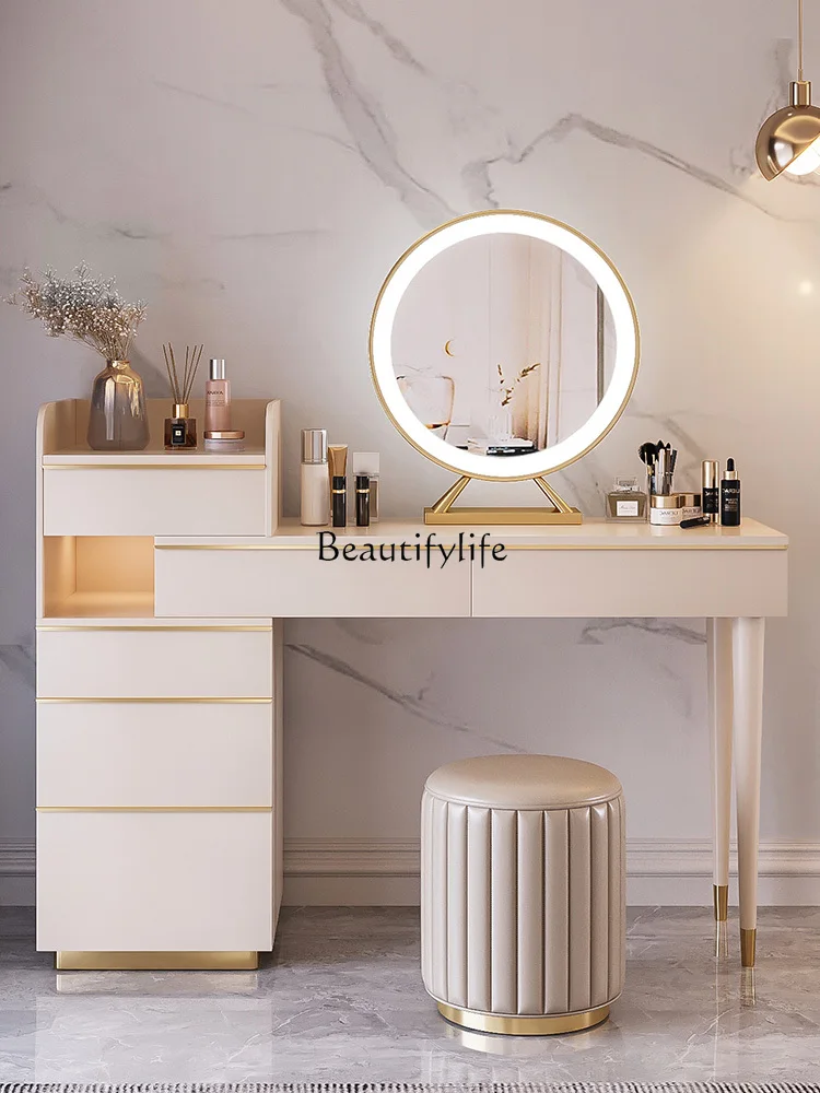 *Dresser rock slab light luxury dresser cabinet integrated simple small apartment cream wind
*Dresser rock slab light luxury dresser cabinet integrated simple small apartment cream wind