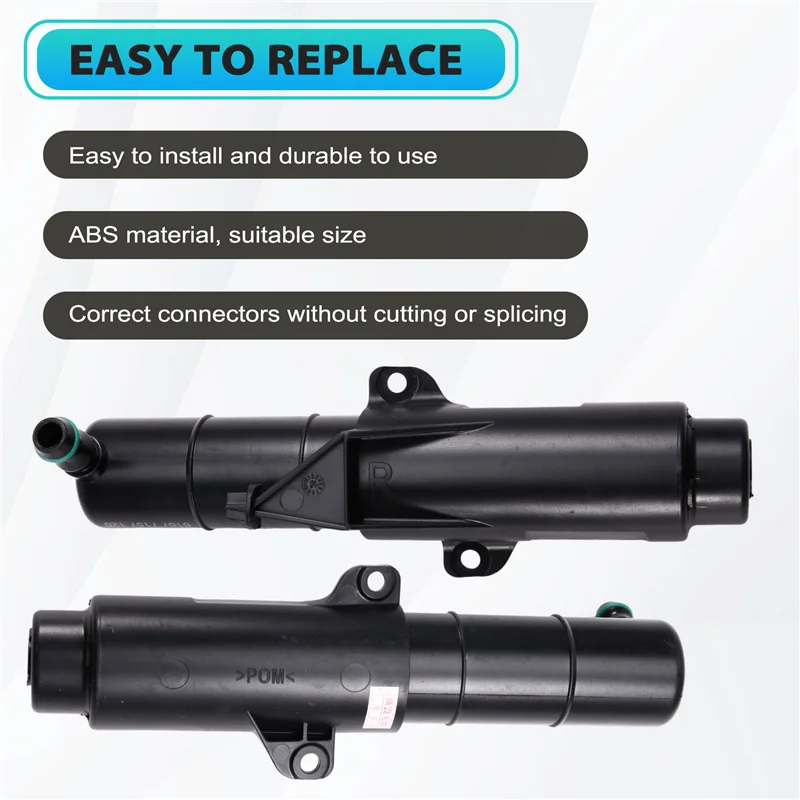 Car Headlight Washer Nozzle 61677157120 Car Headlamp Cleaning Jet Pump Head Water Spray Nozzle For BMW Mini 61677157119
Car Headlight Washer Nozzle 61677157120 Car Headlamp Cleaning Jet Pump Head Water Spray Nozzle For BMW Mini 61677157119