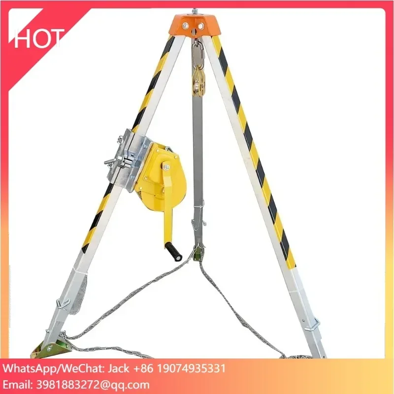 High Quality Fire Fighting Equipments Rescue Camp Safety Lifting Tripod Rescue Tripod and Winch Factory Price
High Quality Fire Fighting Equipments Rescue Camp Safety Lifting Tripod Rescue Tripod and Winch Factory Price