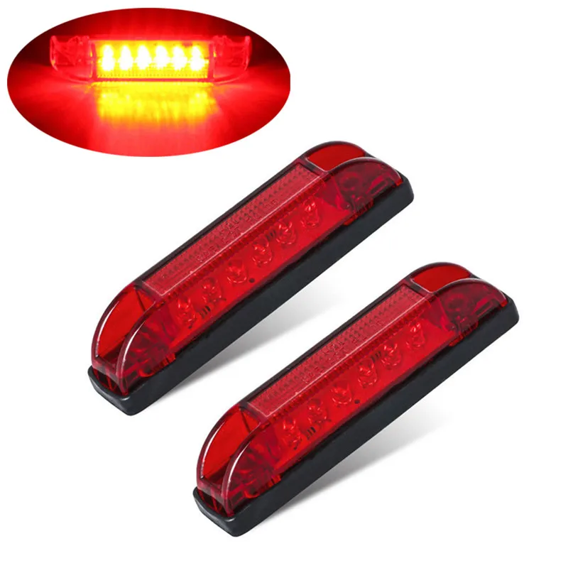 2PCS красный 6 светодиодный маяк 12 В прицеп индикатор боковой фонарь грузовой автомобиль светодиодный боковой фонарь прицеп освещение
2PCS красный 6 светодиодный маяк 12 В прицеп индикатор боковой фонарь грузовой автомобиль светодиодный боковой фонарь прицеп освещение