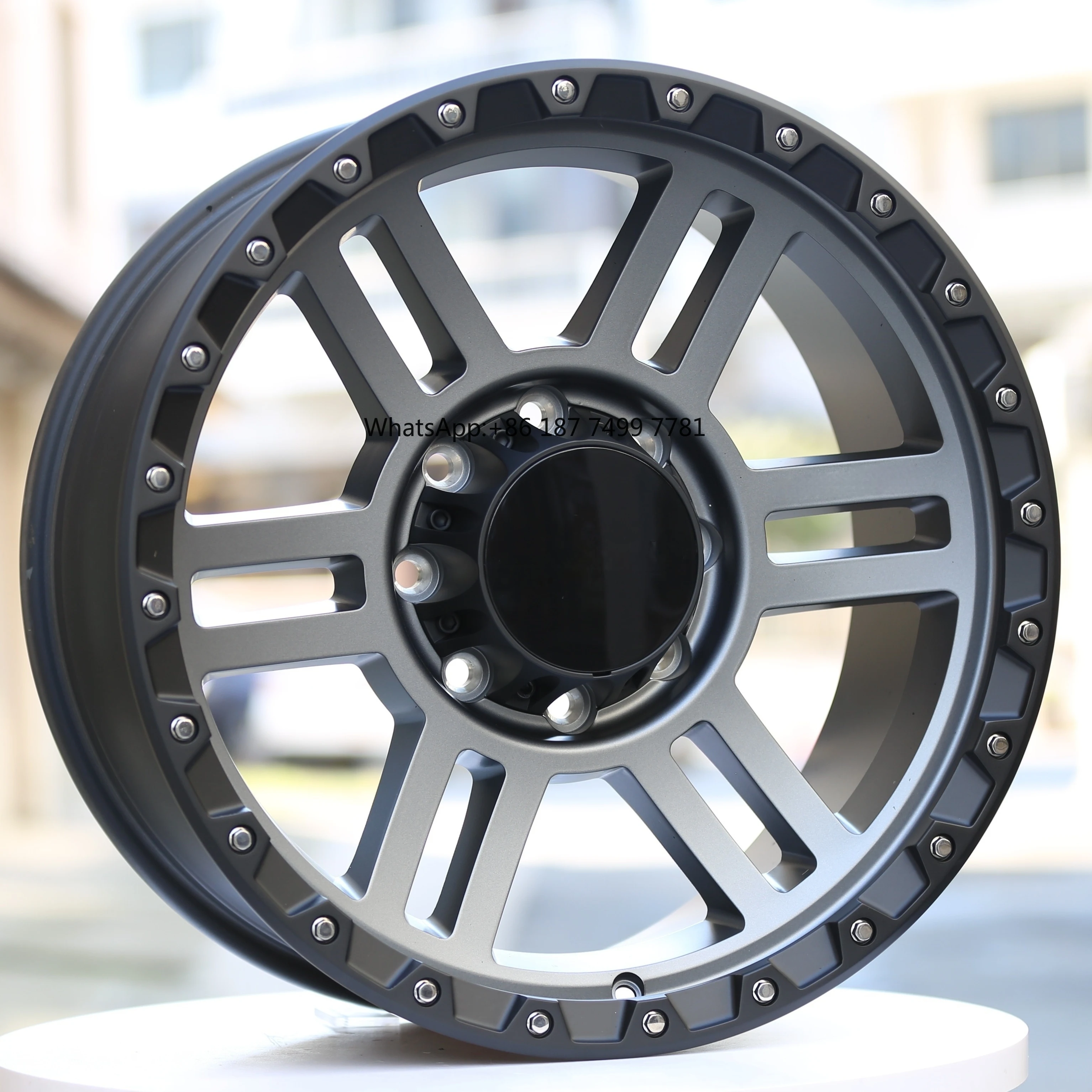 Off-road Wheels 17*9J 18*9J 20*9J 5*114.3 5*127 6*139.7 6*135 5*150 5*139.7 8*165.1 8*170 VIA JWL SAE J2530
Off-road Wheels 17*9J 18*9J 20*9J 5*114.3 5*127 6*139.7 6*135 5*150 5*139.7 8*165.1 8*170 VIA JWL SAE J2530