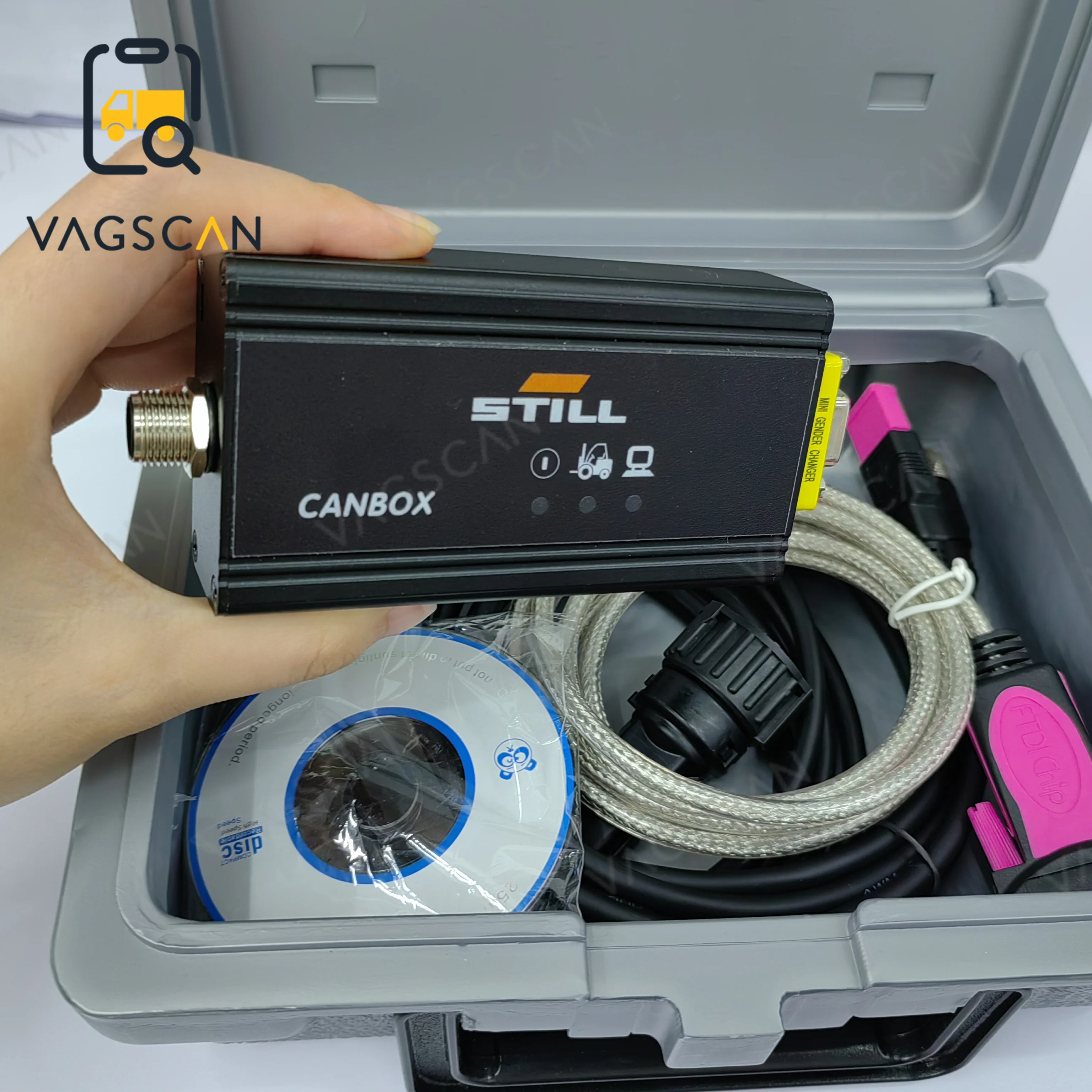 for Still forklift Diagnose Tool Canbox STILL Forklift Scanner Tools For Still Incado Box Diagnostic Kit with Software
for Still forklift Diagnose Tool Canbox STILL Forklift Scanner Tools For Still Incado Box Diagnostic Kit with Software