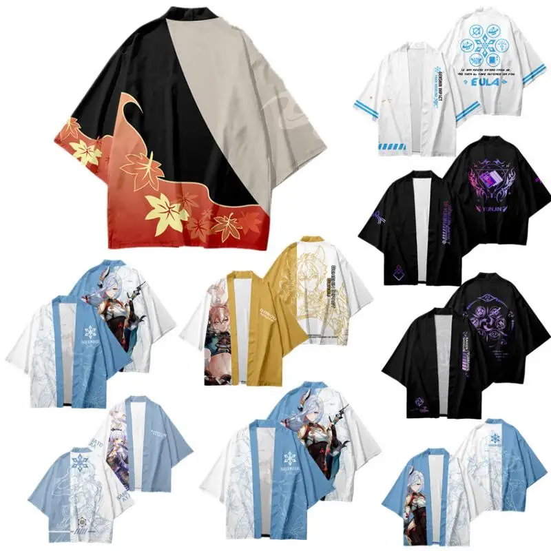 Klee Cosplay Costume Genshin Impact Haori Keqing Tops Hu Tao Cardigan Anime Game Cloak Adult Loose Cardigan Short Sleeved Tees
Klee Cosplay Costume Genshin Impact Haori Keqing Tops Hu Tao Cardigan Anime Game Cloak Adult Loose Cardigan Short Sleeved Tees