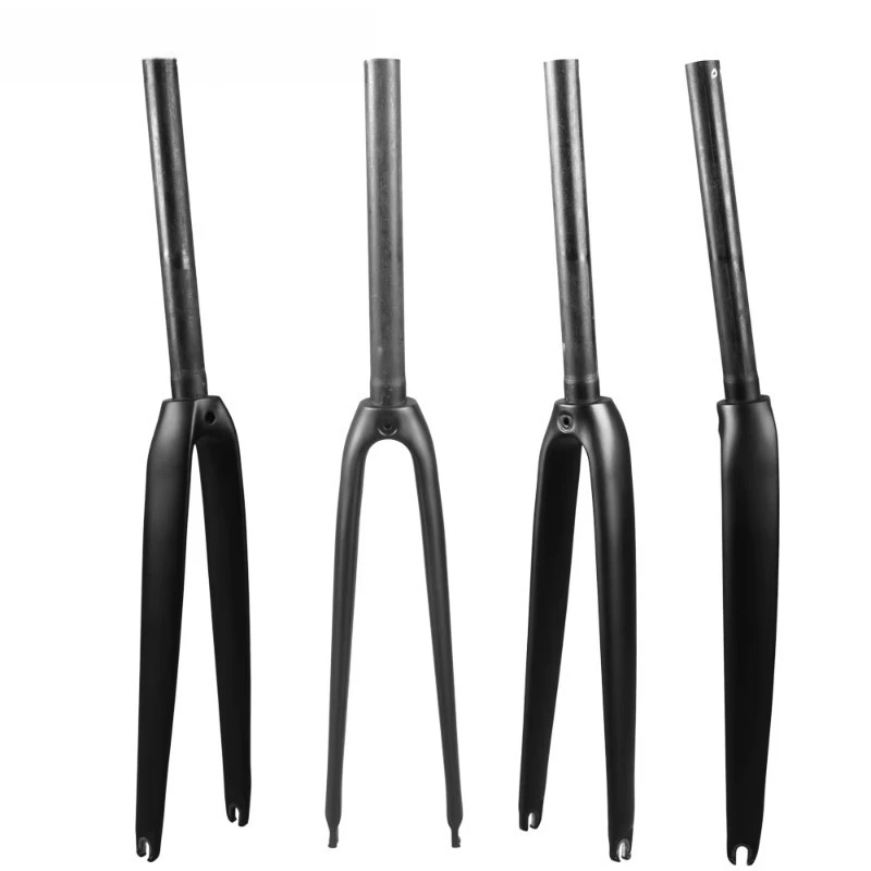 700C UD Full Carbon Fiber Road Bike Fork 28.6mm 1-1/8 Inch Straight Tube Rigid Bicycle Front Fork For Fixed Gear Track Bike
700C UD Full Carbon Fiber Road Bike Fork 28.6mm 1-1/8 Inch Straight Tube Rigid Bicycle Front Fork For Fixed Gear Track Bike