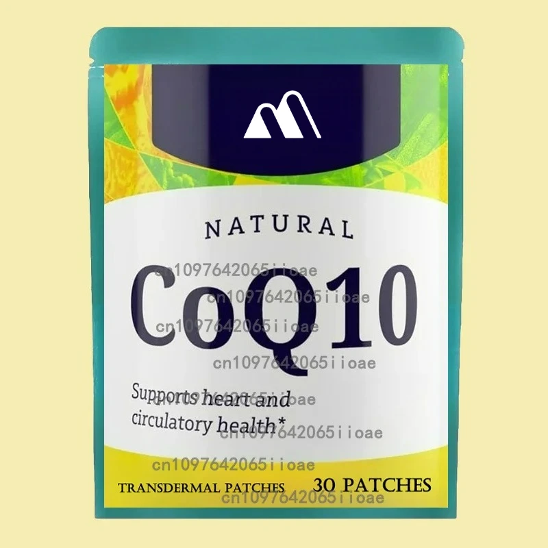 30 Patches CoQ10 Transdermal Patches, Supports Heart, Brain, Immune System, Energy
30 Patches CoQ10 Transdermal Patches, Supports Heart, Brain, Immune System, Energy