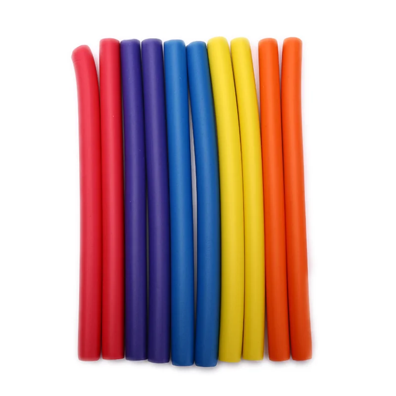 10pcs Flexible Hair Curling Rod Hair Curler Make Soft Foam Bendy Twist Curls DIY Rollers Styling Tools Random Color
10pcs Flexible Hair Curling Rod Hair Curler Make Soft Foam Bendy Twist Curls DIY Rollers Styling Tools Random Color