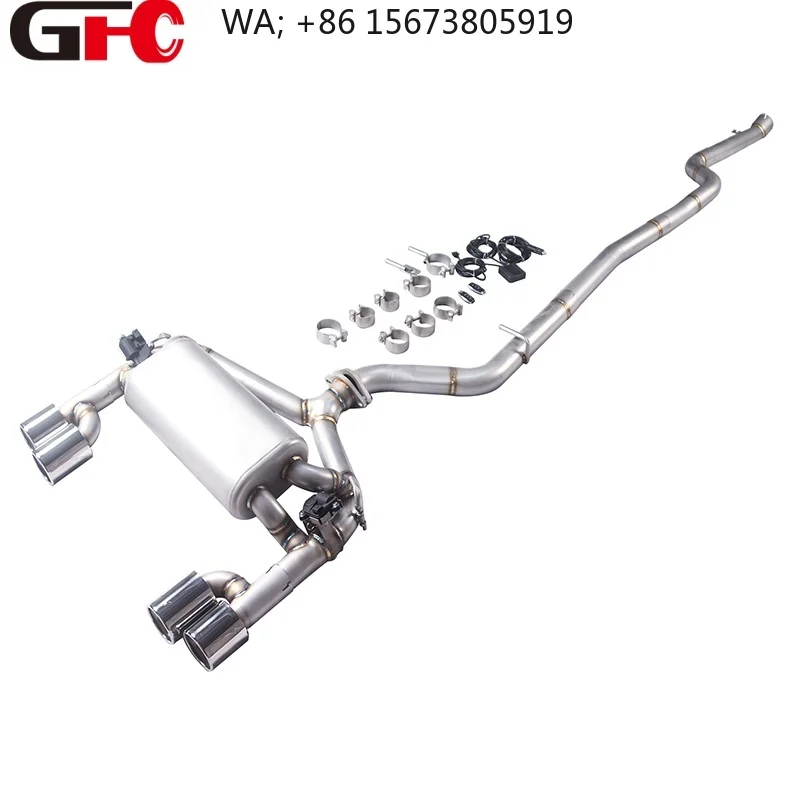 For 2013-2018 320i 325i 328i 330i 2.0T F30 B48 N20 Catback 304SUS Valvetronic High Permance Exhaust Pipe Four Out
For 2013-2018 320i 325i 328i 330i 2.0T F30 B48 N20 Catback 304SUS Valvetronic High Permance Exhaust Pipe Four Out