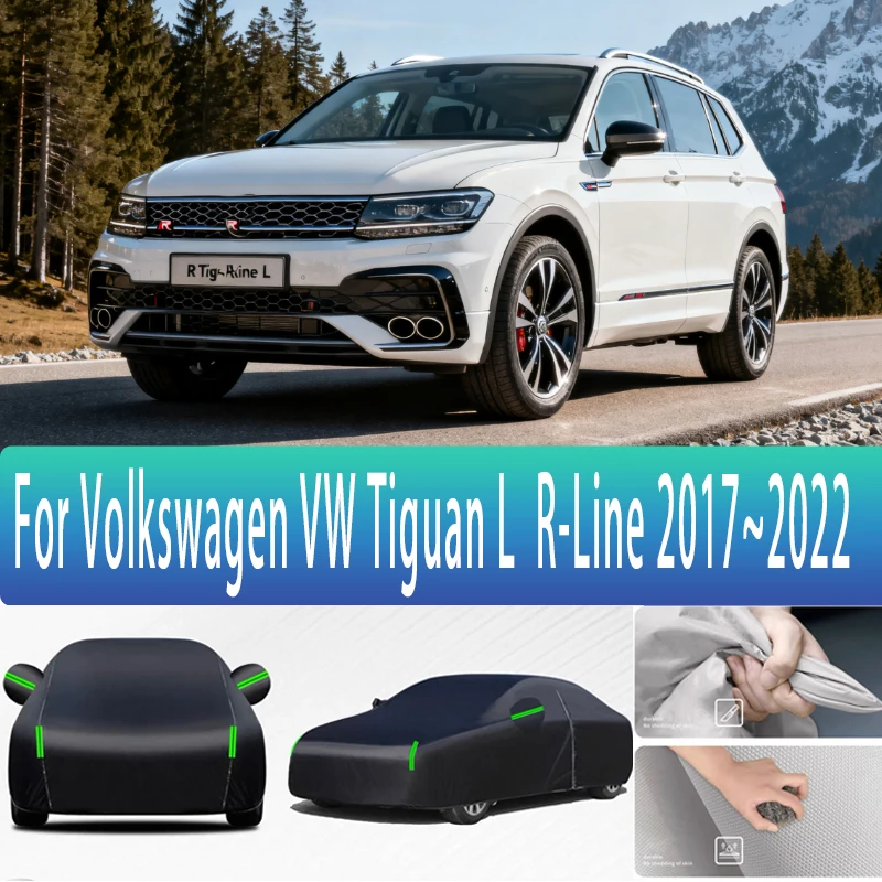 For Volkswagen VW Tiguan L R-Line 2017~2022Outdoor Protection Full Car Covers Snow Cover Sunshade Waterproof Dustproof Exterior
For Volkswagen VW Tiguan L R-Line 2017~2022Outdoor Protection Full Car Covers Snow Cover Sunshade Waterproof Dustproof Exterior