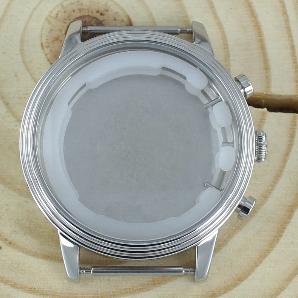 45.3mm Stainless Steel Watch Case High Quality Watches Accessories Solid bottom cover for Miyota OS21 39.5MM Dial Repair Parts
45.3mm Stainless Steel Watch Case High Quality Watches Accessories Solid bottom cover for Miyota OS21 39.5MM Dial Repair Parts