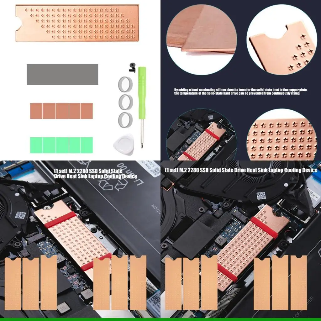 U55C High Performances M.2 2280 SSD Heatsink for Laptop Cooling with Quiet Operation
U55C High Performances M.2 2280 SSD Heatsink for Laptop Cooling with Quiet Operation