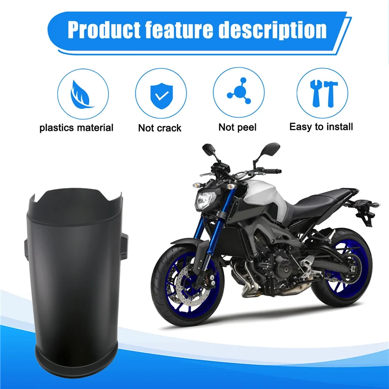 Sp-Motorcycle Accessories Front Wheel Fender Splash Guard Extended Mudguard For MT-09 MT 09 MT09 SP Tracer 900 GT
Sp-Motorcycle Accessories Front Wheel Fender Splash Guard Extended Mudguard For MT-09 MT 09 MT09 SP Tracer 900 GT