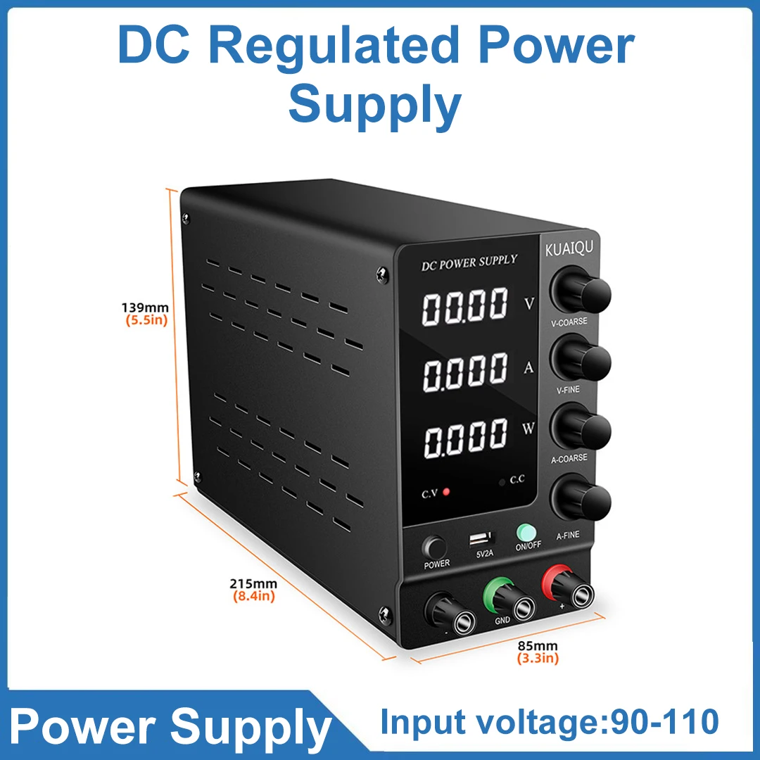 30V6A Adjustable Power Supply Adjustable Switching Power Supply DC Regulated Power Supply Maintenance Power Supply
30V6A Adjustable Power Supply Adjustable Switching Power Supply DC Regulated Power Supply Maintenance Power Supply