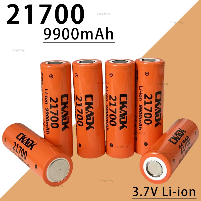 100% Original 21700 battery, high-quality 9900mAh 3.7V rechargeable lithium battery, for electric vehicles,flashlights,and game
100% Original 21700 battery, high-quality 9900mAh 3.7V rechargeable lithium battery, for electric vehicles,flashlights,and game