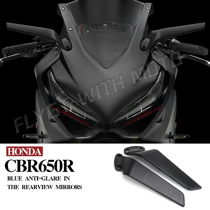 CNC Aluminum Motorcycle Rear View Mirrors Blue Anti-glare Mirror For Honda CBR650R CBR 650 R cbr650r CBR 650R 2019 - 2025 2024
CNC Aluminum Motorcycle Rear View Mirrors Blue Anti-glare Mirror For Honda CBR650R CBR 650 R cbr650r CBR 650R 2019 - 2025 2024