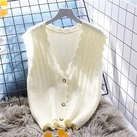 Новое поступление, корейский свитер большого размера, жилет, женский вязаный кардиган без рукавов, 2026, массивный топ с открытой передней частью
Новое поступление, корейский свитер большого размера, жилет, женский вязаный кардиган без рукавов, 2026, массивный топ с открытой передней частью