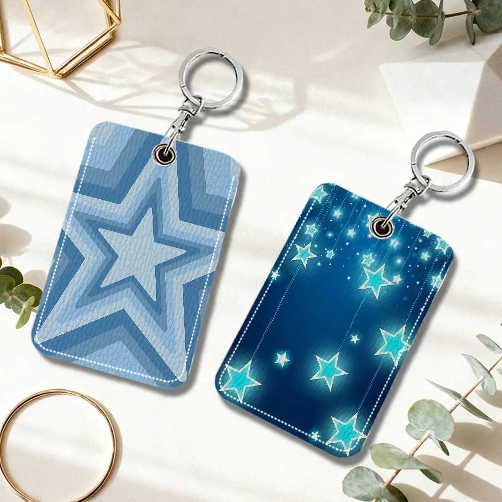 INS Blue Star Y2K Card Holder Leather Card Storage Box Key Chain Access Tag Holder ID Card Holder Key Chain
INS Blue Star Y2K Card Holder Leather Card Storage Box Key Chain Access Tag Holder ID Card Holder Key Chain