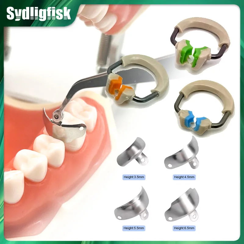 Dental Matrix Bands NITI Metal Matrice Clamp Ring Sectional Contoured Matrix System Stainless Steel Tweezer Dentist Materials
Dental Matrix Bands NITI Metal Matrice Clamp Ring Sectional Contoured Matrix System Stainless Steel Tweezer Dentist Materials