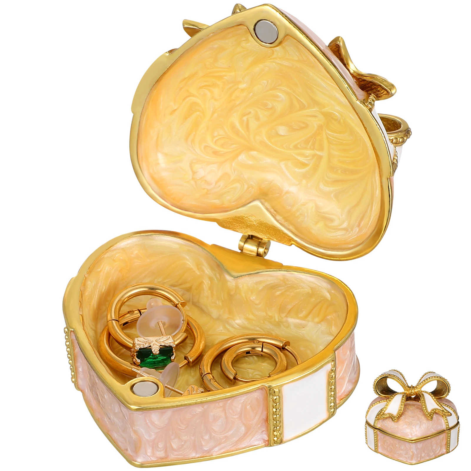 1pcs Heart Shaped Jewelry Box Pink Storage Case Mom Bags Trinket Organizer Earrings Holder Necklace Container Travel Home Use
1pcs Heart Shaped Jewelry Box Pink Storage Case Mom Bags Trinket Organizer Earrings Holder Necklace Container Travel Home Use
