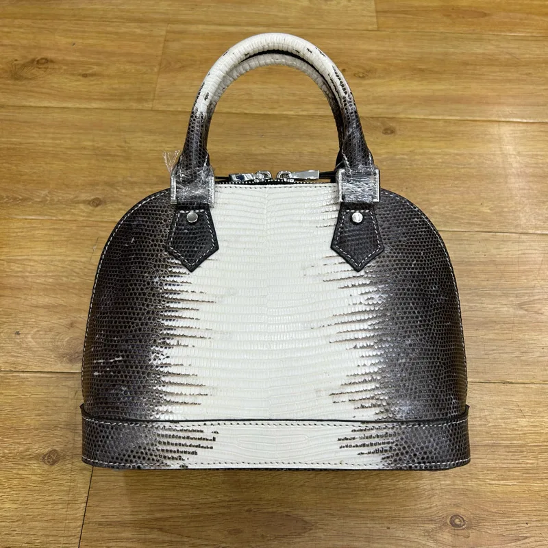 2025 New Designer Lizard Leather Shell Bag Luxury Women's Casual Handbag Fashion Genuine Leather Shoulder Crossbody Lady Bag 45
2025 New Designer Lizard Leather Shell Bag Luxury Women's Casual Handbag Fashion Genuine Leather Shoulder Crossbody Lady Bag 45