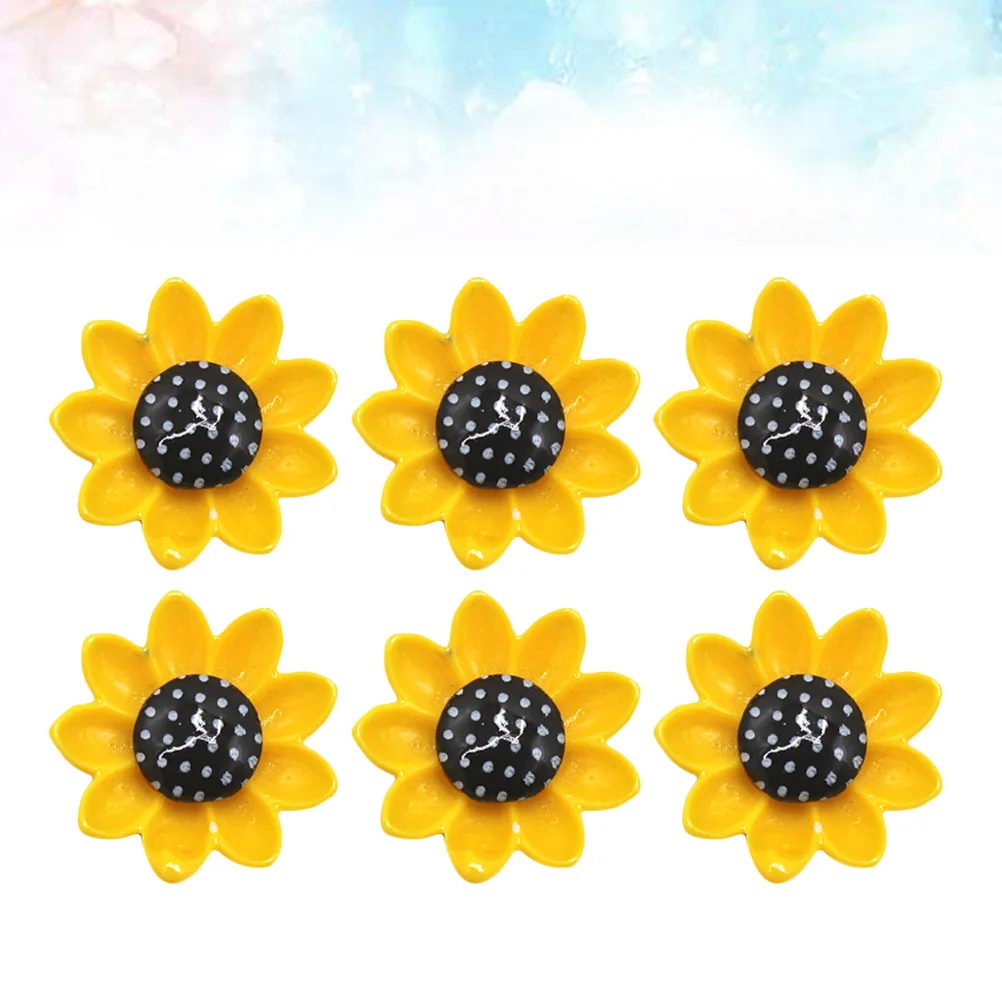 10pcs Sunflower Colored Drawing Resin Magnetic Refrigerator Stickerfor Home Office (Yellow + Black Large Size)
10pcs Sunflower Colored Drawing Resin Magnetic Refrigerator Stickerfor Home Office (Yellow + Black Large Size)