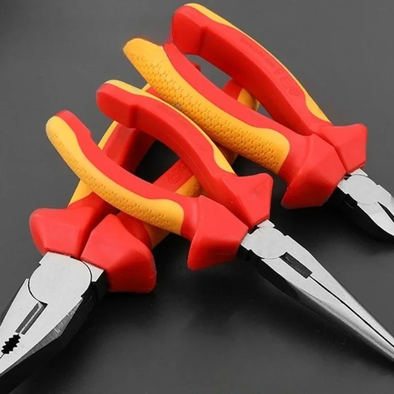 Pliers Set VDE Insulated Set 1000V Insulated Electrician Tool Set
Pliers Set VDE Insulated Set 1000V Insulated Electrician Tool Set