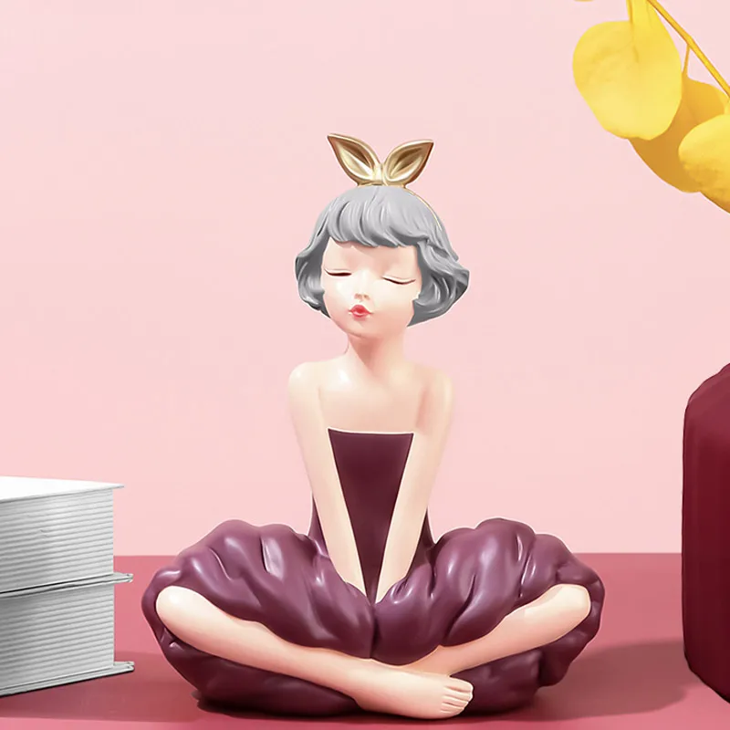 Nordic ins bubble girl sculpture resin creative living room TV cabinet living room desktop figurines home decoration gifts
Nordic ins bubble girl sculpture resin creative living room TV cabinet living room desktop figurines home decoration gifts