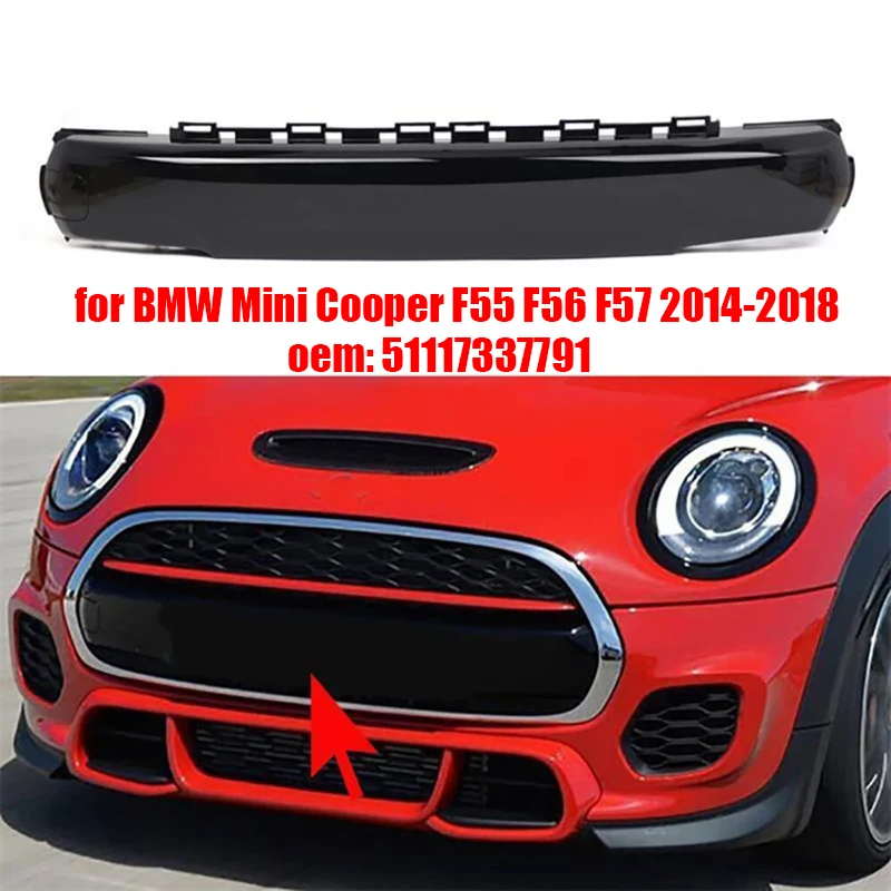 Car Front Bumper Cover Trim License Number Plate Cover for BMW Mini Cooper F55 F56 F57 2014-2018 51117337791
Car Front Bumper Cover Trim License Number Plate Cover for BMW Mini Cooper F55 F56 F57 2014-2018 51117337791