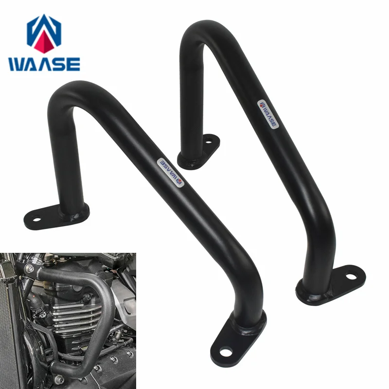 WAASE For Triumph Speed 400 SCRAMBLER 400 X 400X 2024 2025 Engine Bumper Guard Crash Bar Frame Fairing Protector
WAASE For Triumph Speed 400 SCRAMBLER 400 X 400X 2024 2025 Engine Bumper Guard Crash Bar Frame Fairing Protector