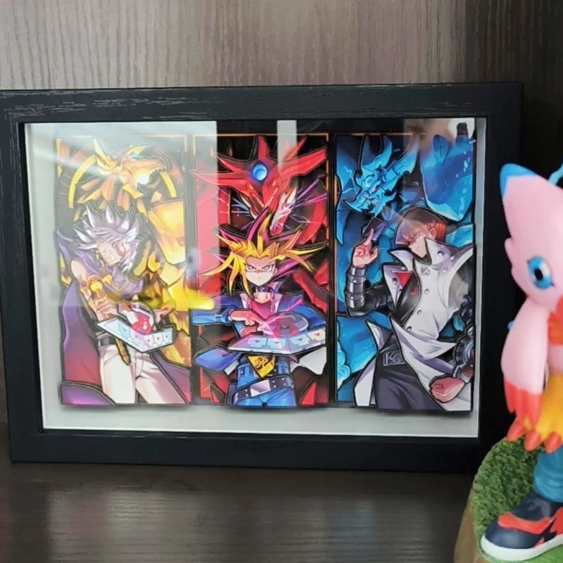 New Anime Duel Monsters 3D Art Painting Yugi Muto Seto Kaiba Joey Wheeler Cartoon Figure Collect Picture Desktop Decor Gift
New Anime Duel Monsters 3D Art Painting Yugi Muto Seto Kaiba Joey Wheeler Cartoon Figure Collect Picture Desktop Decor Gift