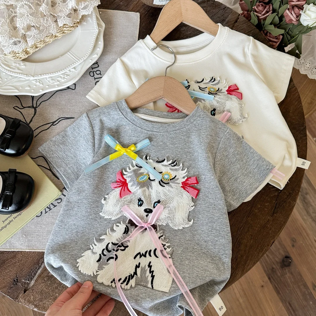 Girls T-shirts Summer 2025 New Children Cotton Shorts Tops For Baby Girl Clothes Outerwear Kids Cute T-shirt Casual Outfits 6 7Y
Girls T-shirts Summer 2025 New Children Cotton Shorts Tops For Baby Girl Clothes Outerwear Kids Cute T-shirt Casual Outfits 6 7Y
