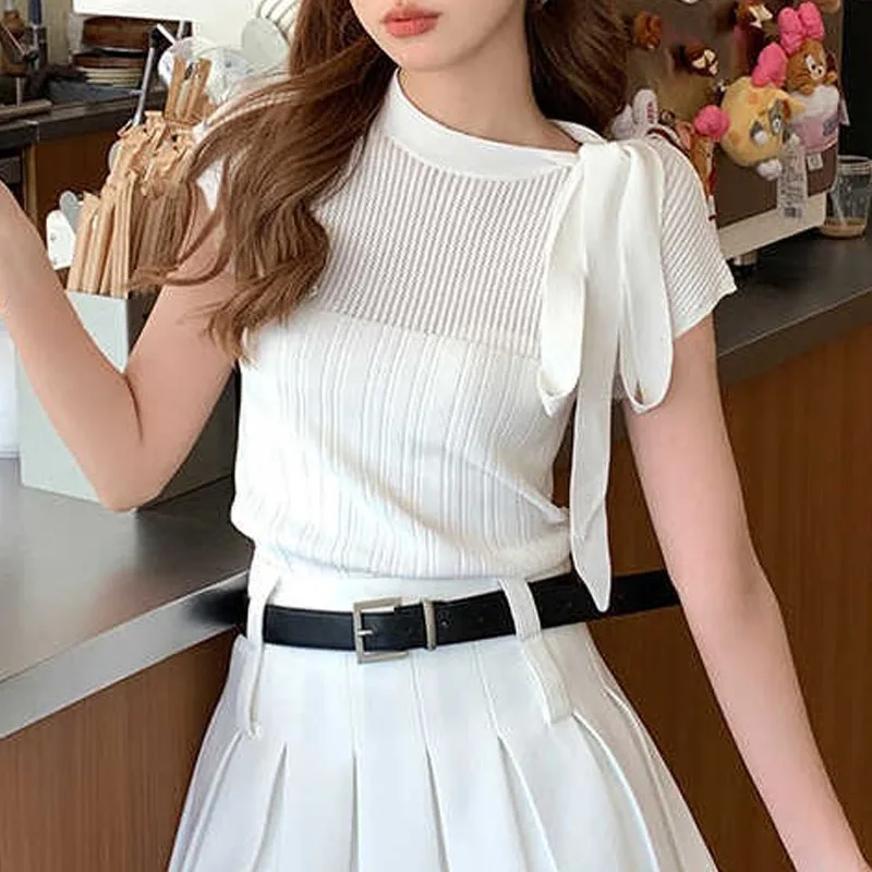 Женская одежда, вязаный свитер с круглым вырезом, женские пуловеры, новый вязаный свитер с короткими рукавами и шнуровкой, пуловер, женские топы, трикотажные изделия Q3530
Женская одежда, вязаный свитер с круглым вырезом, женские пуловеры, новый вязаный свитер с короткими рукавами и шнуровкой, пуловер, женские топы, трикотажные изделия Q3530