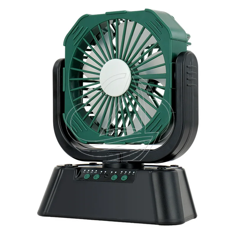 Outdoor Tent Fan Hanging Standing Dual Use LED Light Remote Rechargeable Camping Fan
Outdoor Tent Fan Hanging Standing Dual Use LED Light Remote Rechargeable Camping Fan