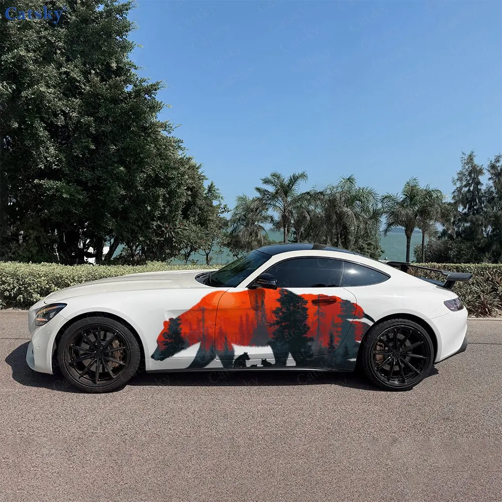 2PCS Forest Path Bear Home, Durable, Fade-resistant, Enhance Vehicle Aesthetics With Bold Artistic Design Car Vinyl Wraps
2PCS Forest Path Bear Home, Durable, Fade-resistant, Enhance Vehicle Aesthetics With Bold Artistic Design Car Vinyl Wraps