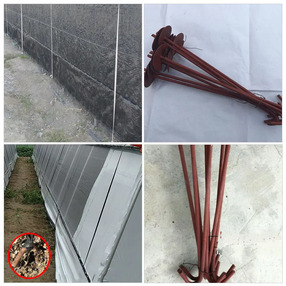 Heavy Duty Spiral Ground Anchors Stakes for Greenhouse Tent Canopies Shelter Reinforcing Steel Anti Wind Damage Suitable Most
Heavy Duty Spiral Ground Anchors Stakes for Greenhouse Tent Canopies Shelter Reinforcing Steel Anti Wind Damage Suitable Most
