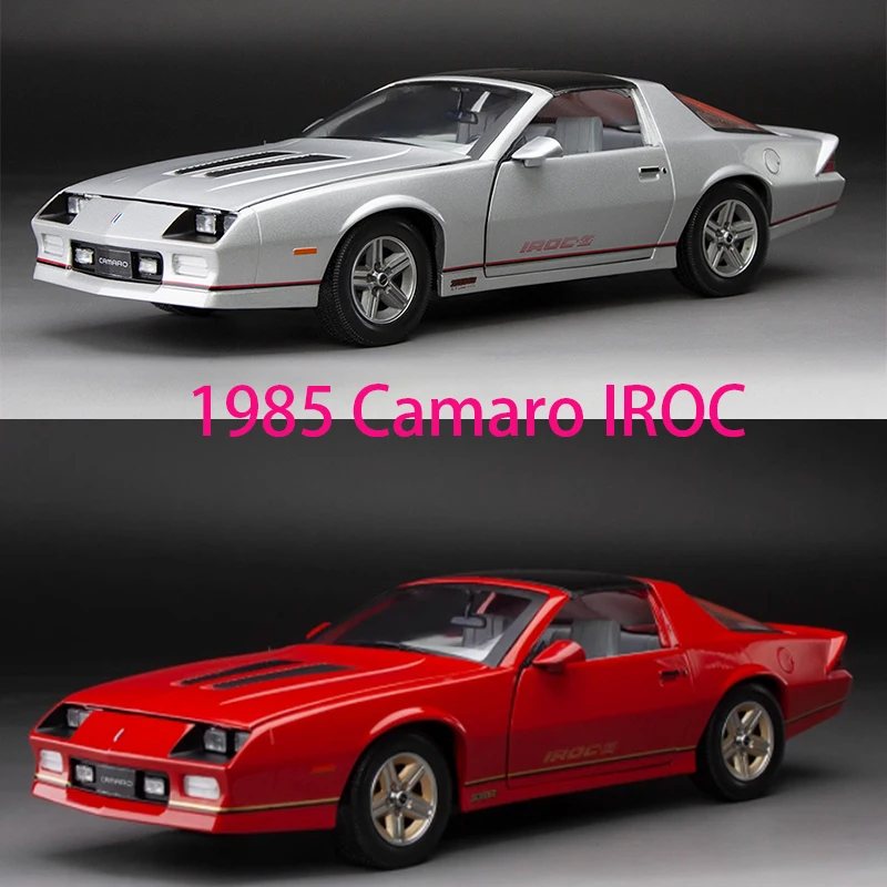 SunStar масштаб 1:18 1985, Camaro IROC, имитация сплава, модель автомобиля, статический дисплей, Коллекционная игрушка, подарок, сувенирное украшение
SunStar масштаб 1:18 1985, Camaro IROC, имитация сплава, модель автомобиля, статический дисплей, Коллекционная игрушка, подарок, сувенирное украшение