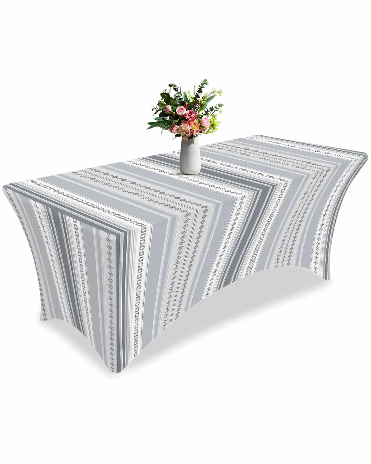 Line Flower Decoration High Stretch Tablecloth Wedding Party Decor Elastic Print Table Cover Outdoor Table Cloth
Line Flower Decoration High Stretch Tablecloth Wedding Party Decor Elastic Print Table Cover Outdoor Table Cloth