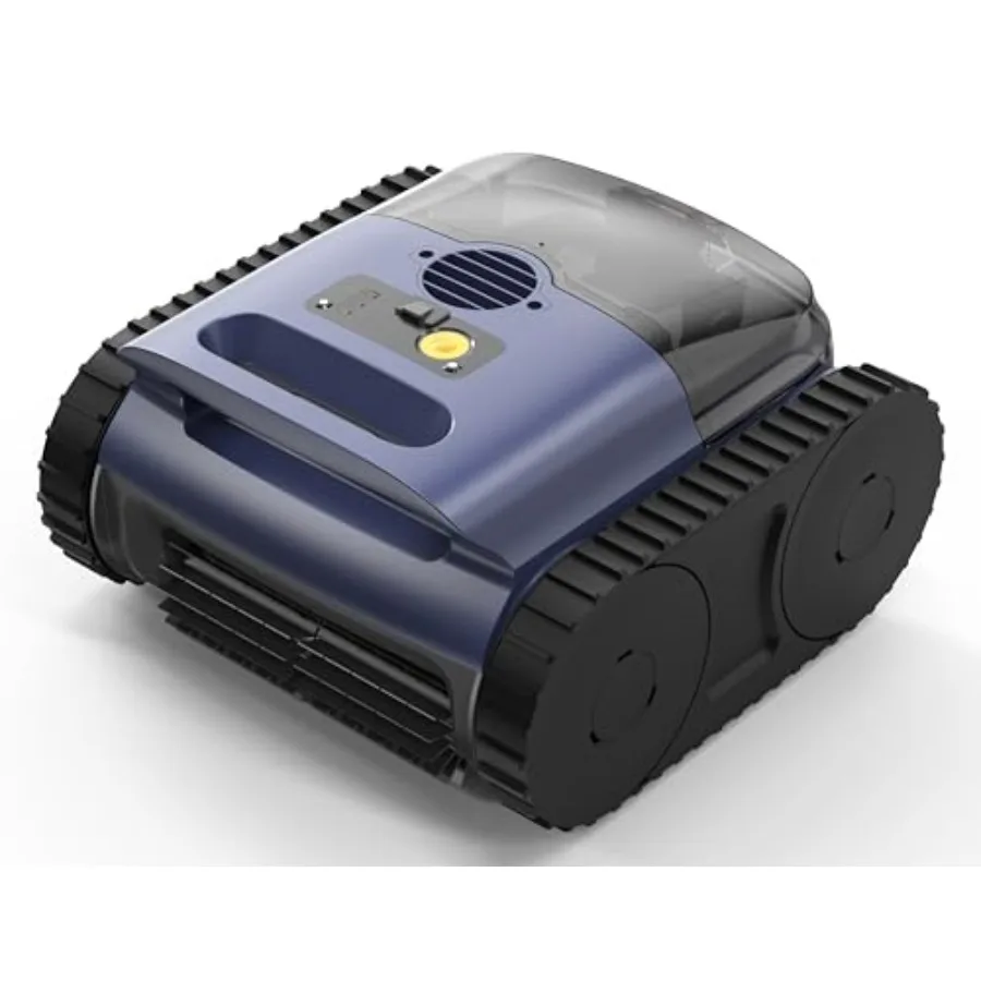 2026 Upgrade Pool Vacuum, SAT 25 Robotic Pool Cleaner, Pool Vaccum for Inground Pools, AI Sonar Smart Navigation, Max 180-Mins
2026 Upgrade Pool Vacuum, SAT 25 Robotic Pool Cleaner, Pool Vaccum for Inground Pools, AI Sonar Smart Navigation, Max 180-Mins