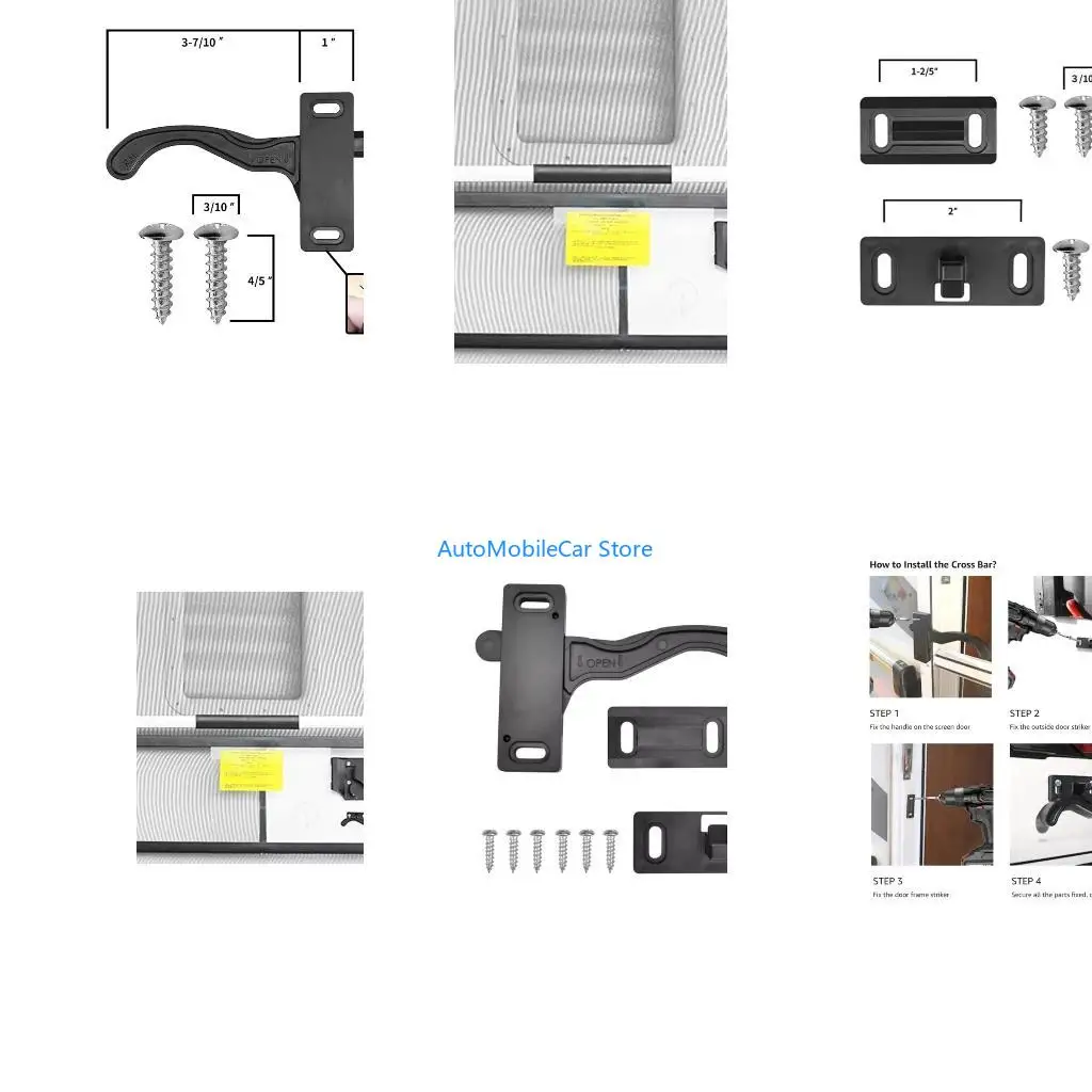 G8TE RVs Screen Door with Screws for RVs Travel Trailer Motorhome Black
G8TE RVs Screen Door with Screws for RVs Travel Trailer Motorhome Black