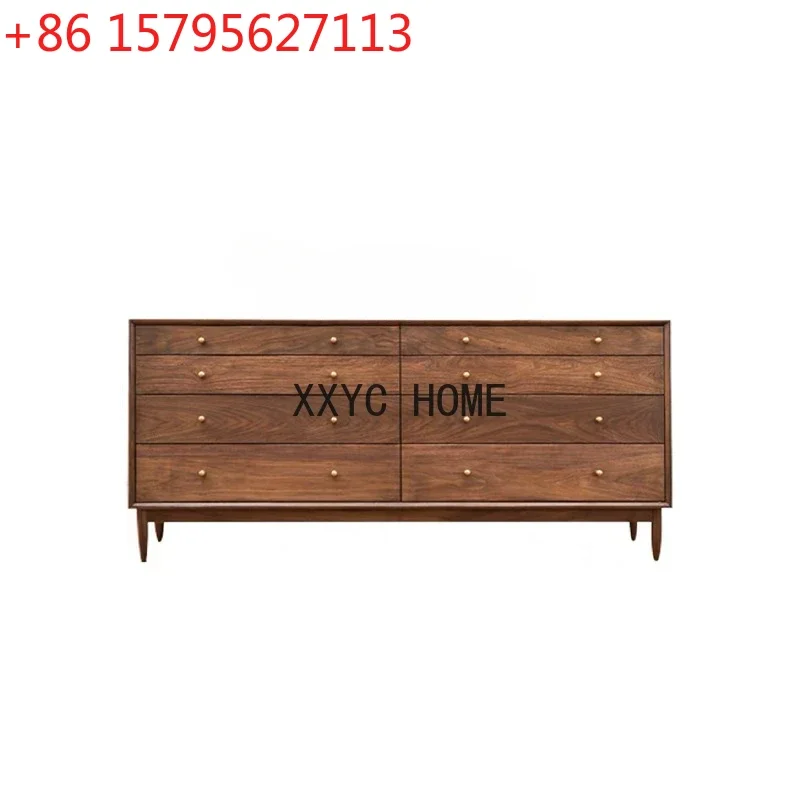 Скандинавский минималистичный комод из черного ореха, тумба для хранения, прикроватный шкафчик
Скандинавский минималистичный комод из черного ореха, тумба для хранения, прикроватный шкафчик