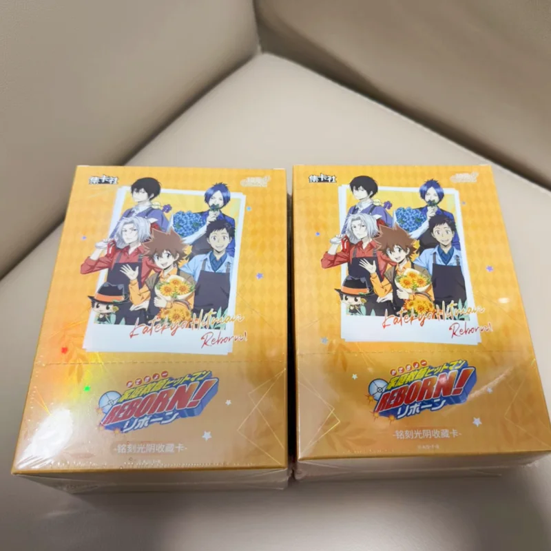 New Genuine Card Fun Reborn! Engraved Time Collectible Cards Tsunayoshi Sawada & Hibari Kyoya Mini Fans Anime Peripherals Gift
New Genuine Card Fun Reborn! Engraved Time Collectible Cards Tsunayoshi Sawada & Hibari Kyoya Mini Fans Anime Peripherals Gift
