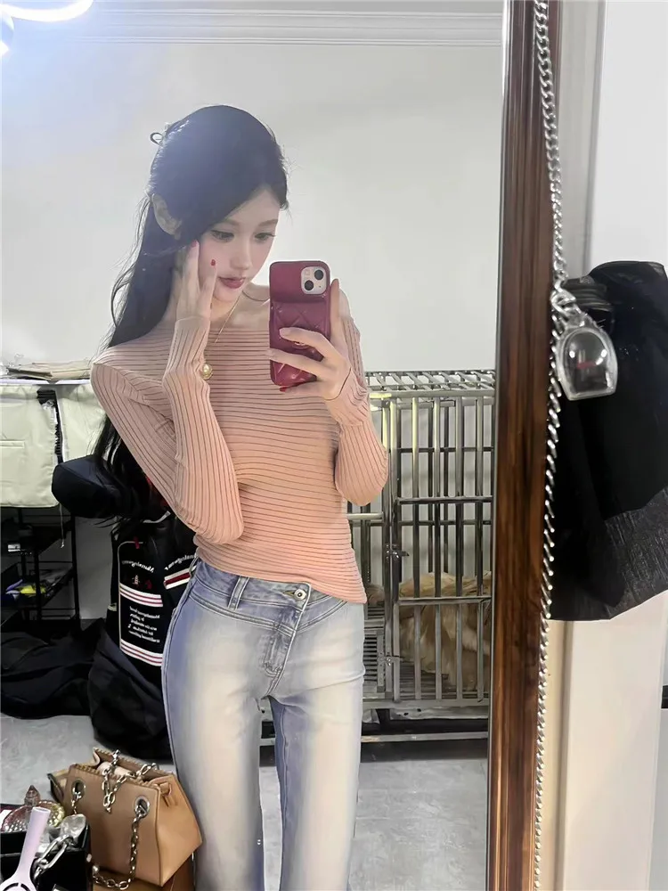 Extended American High Street Low Waist Flared Jeans Women's Spring Autumn Slim Elastic Floor-Length Pants Casual Wear
Extended American High Street Low Waist Flared Jeans Women's Spring Autumn Slim Elastic Floor-Length Pants Casual Wear