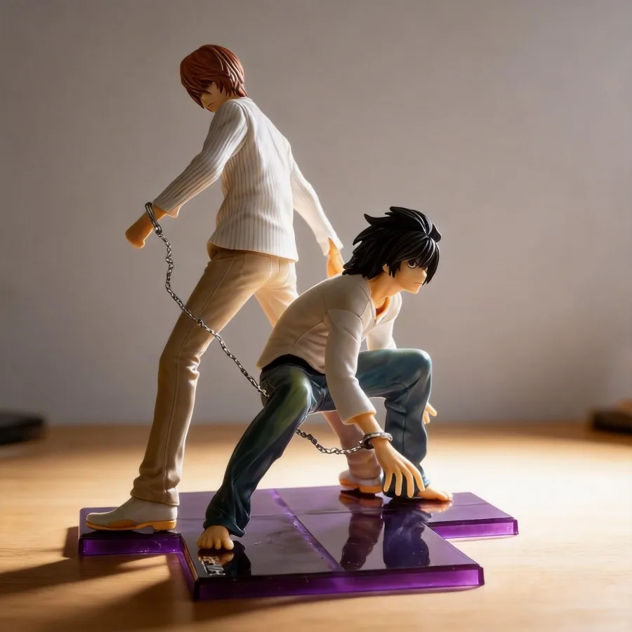 Фигурка из аниме «Тетрадь смерти»: Лайт Ягами, коллекционная модель, украшение для рабочего стола, оптовая продажа, 22 см
Фигурка из аниме «Тетрадь смерти»: Лайт Ягами, коллекционная модель, украшение для рабочего стола, оптовая продажа, 22 см